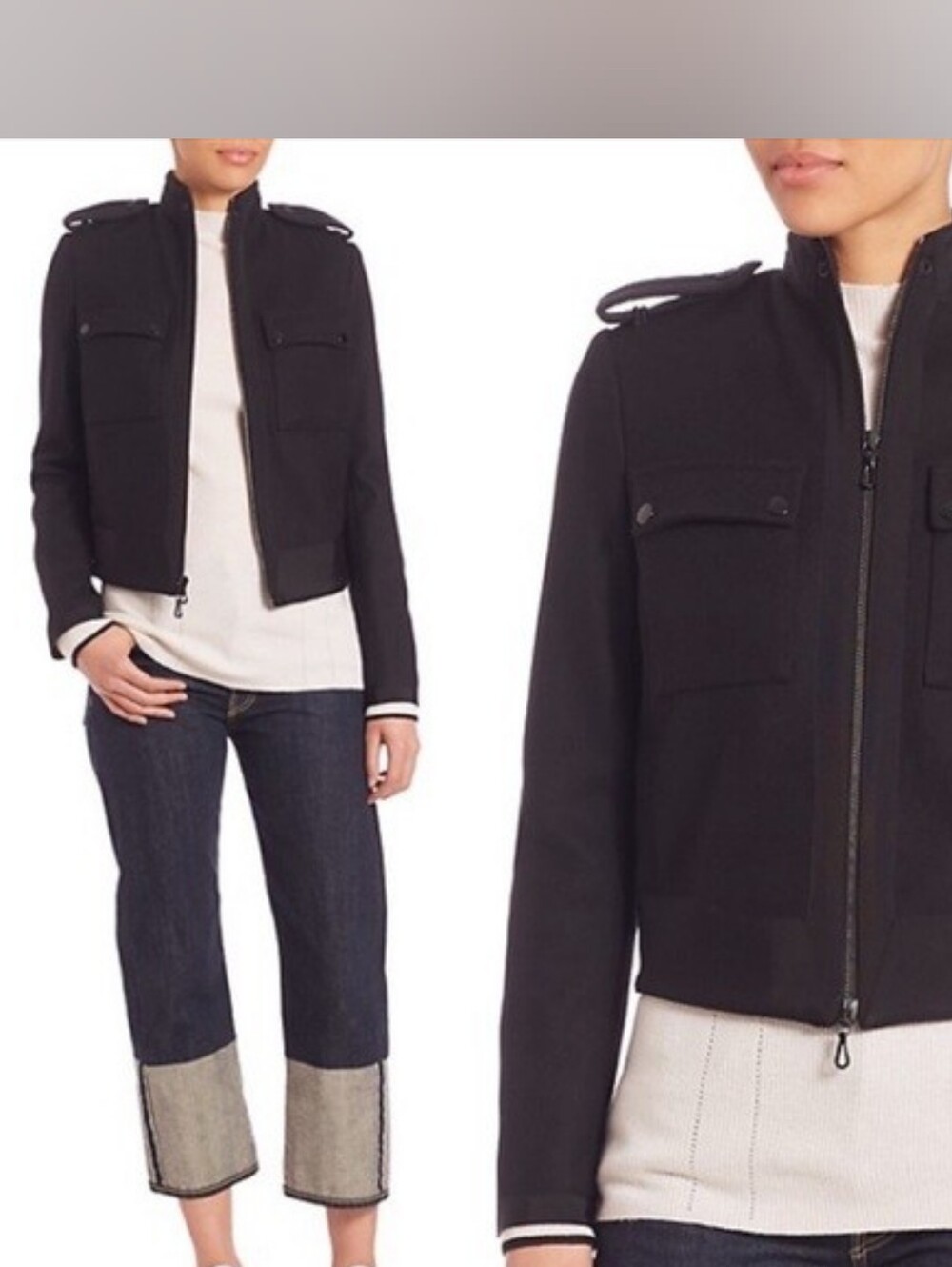 rag & bone march military wool jacket